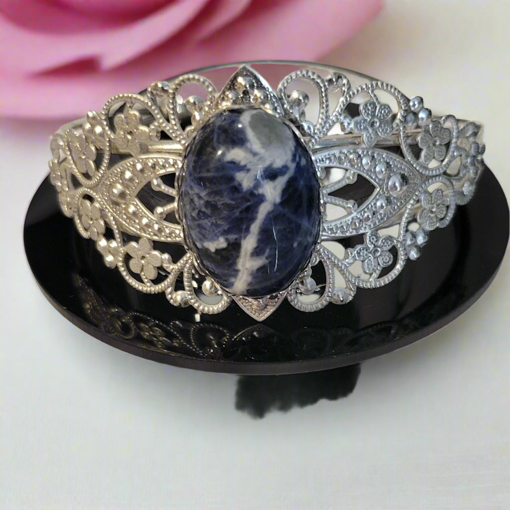 Large Filigree Cuff Bracelet