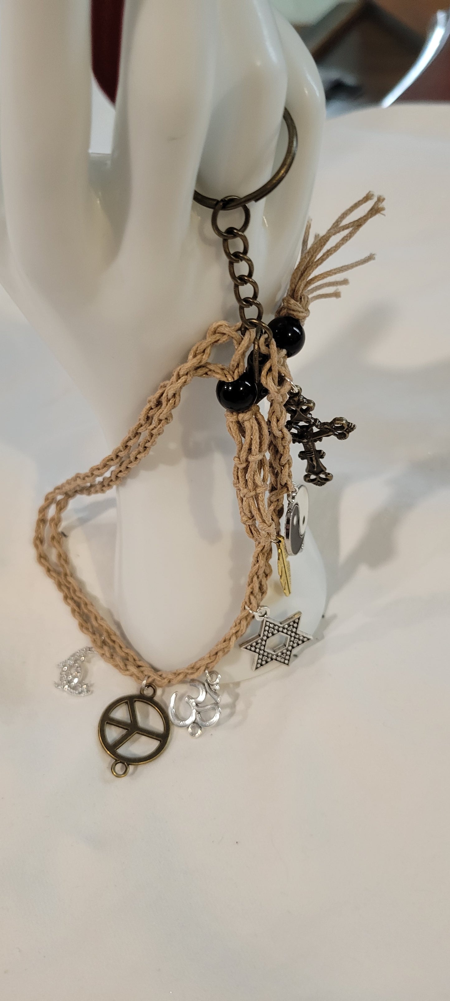 COEXIST Keychain