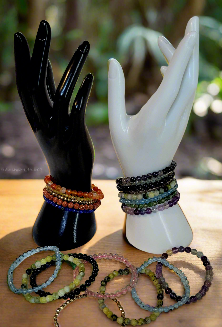 Small Bead 2-4mm Stackable Bracelets