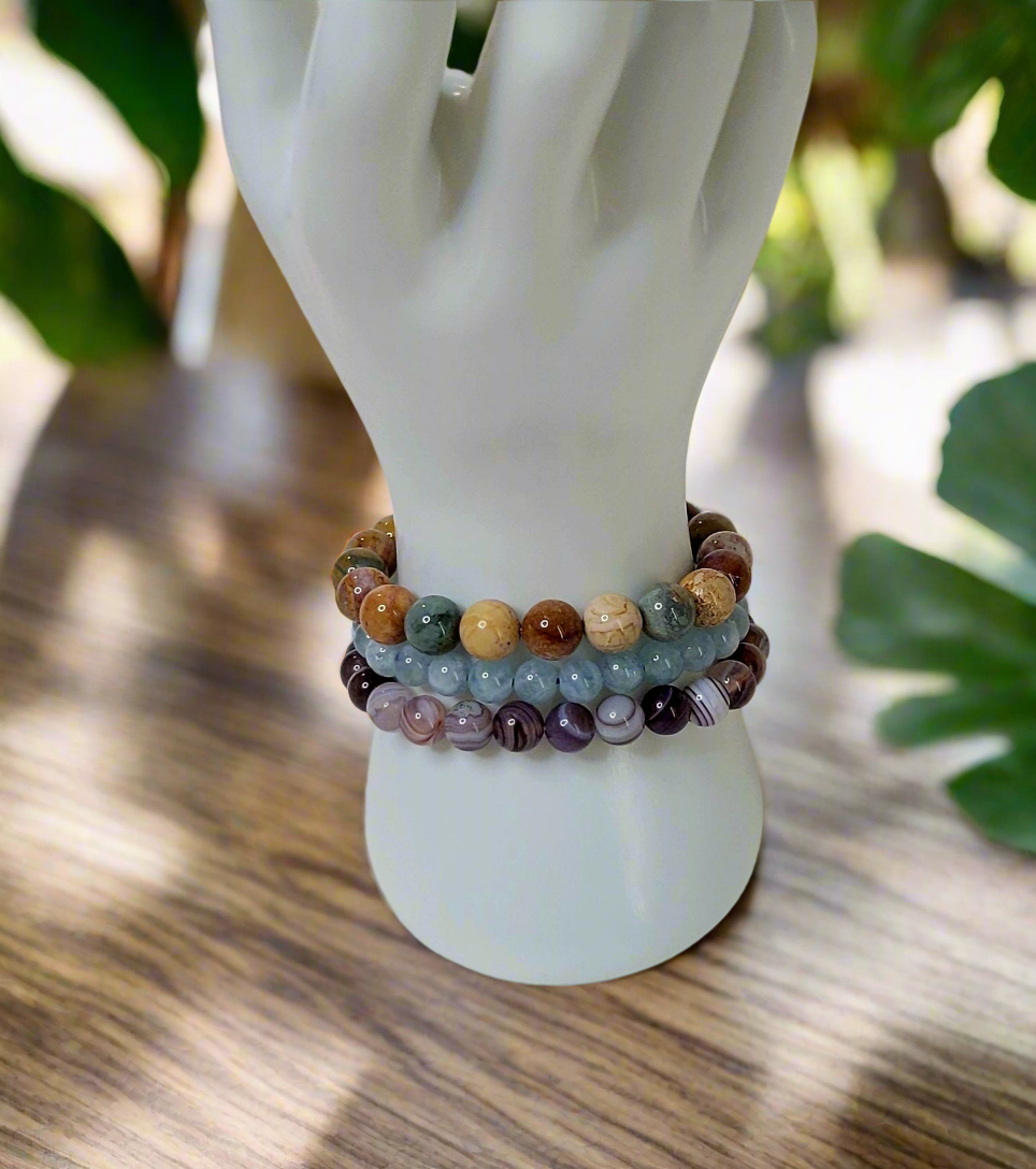 Medium 5mm-12mm Stackable Bracelets
