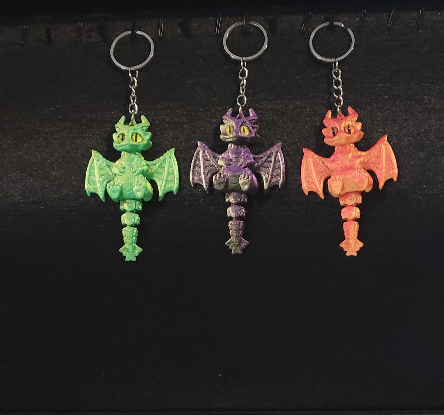 3D Dragon Keychain