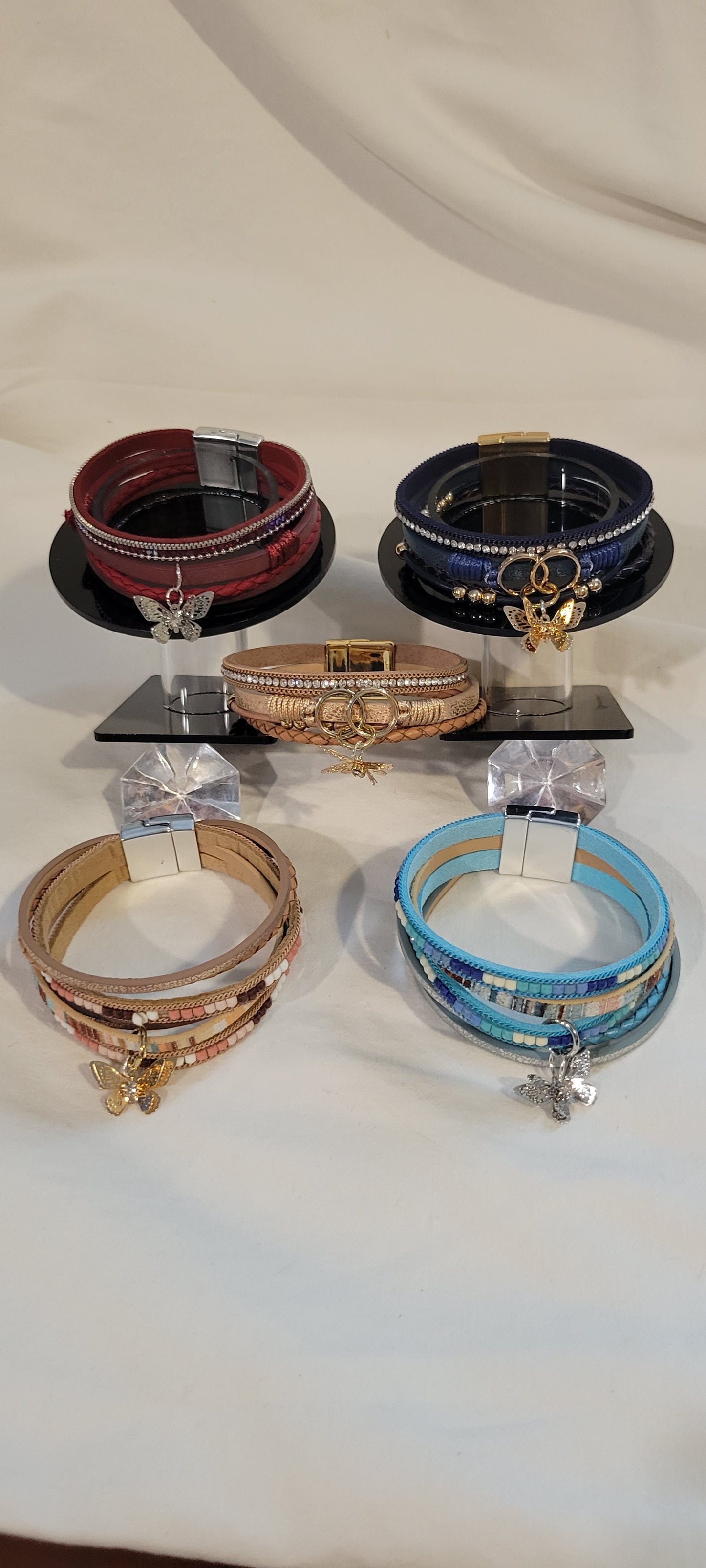 Butterfly Wrap Bracelets