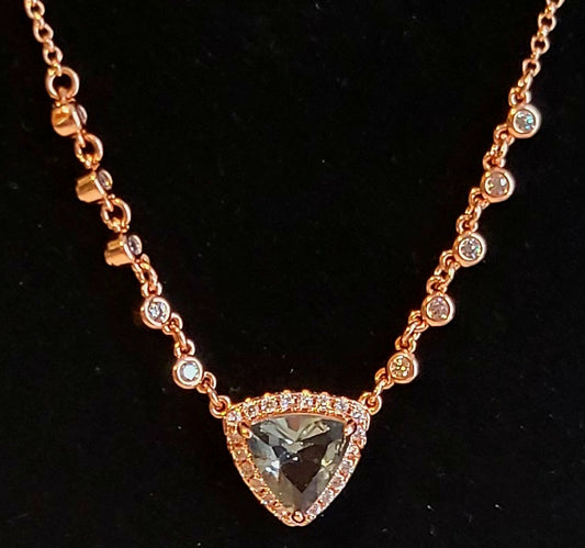 Smokey Crystal Necklace