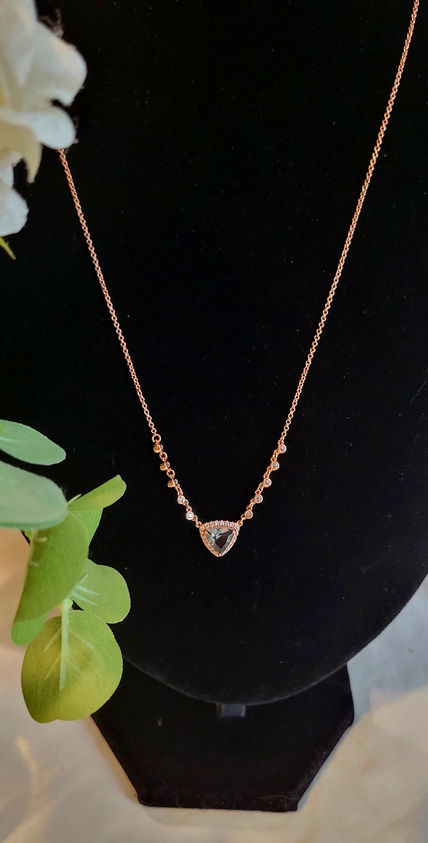 Smokey Crystal Necklace