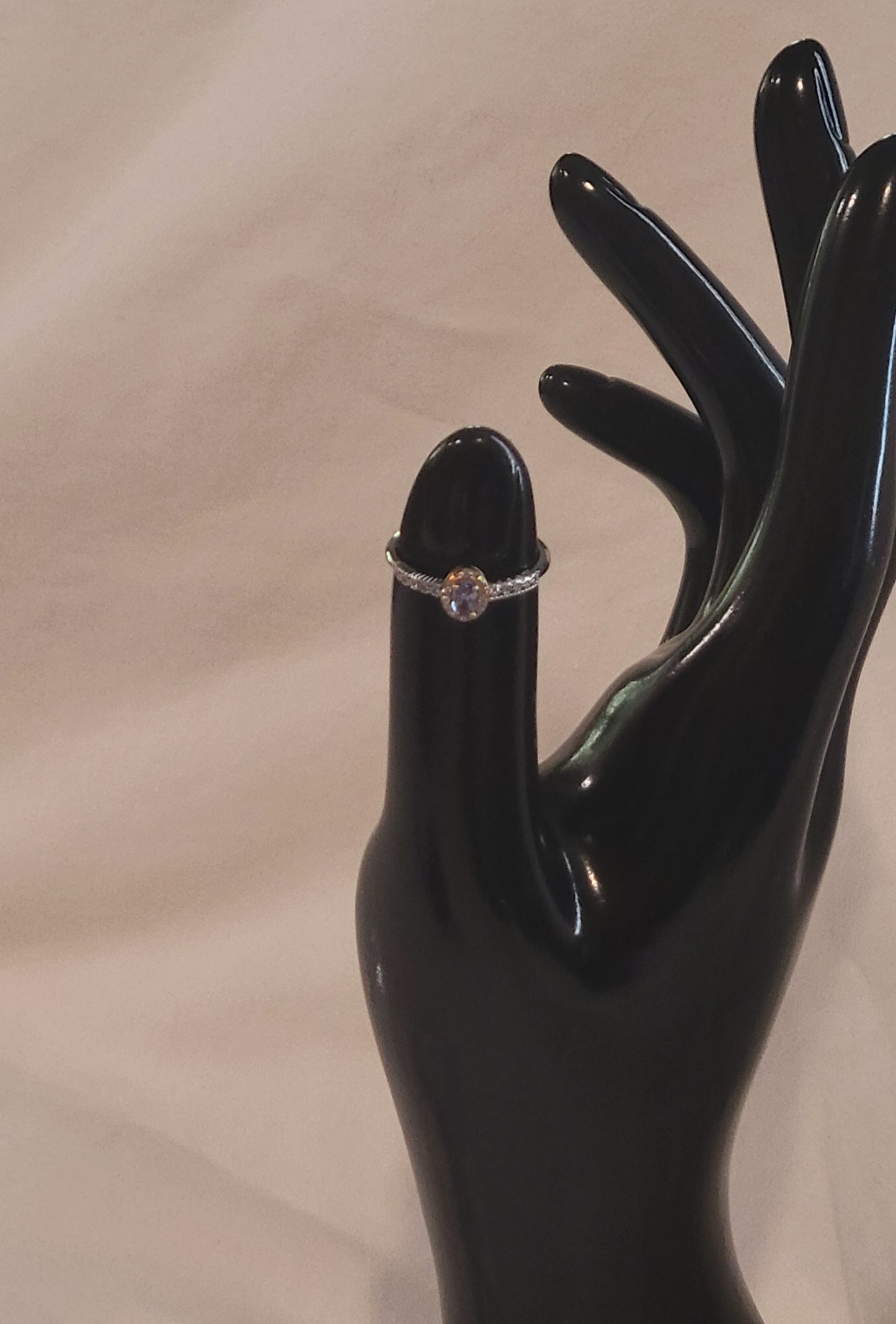 Tanzanite And Silver Ring