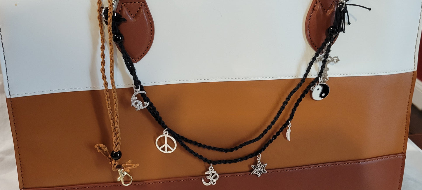 COEXIST Bag Charm