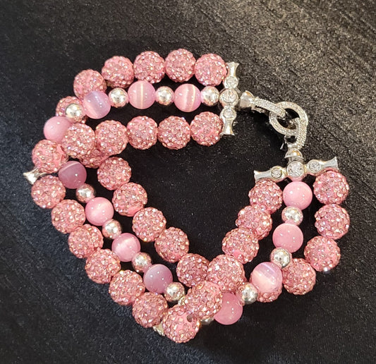 Pink Signature Bracelet