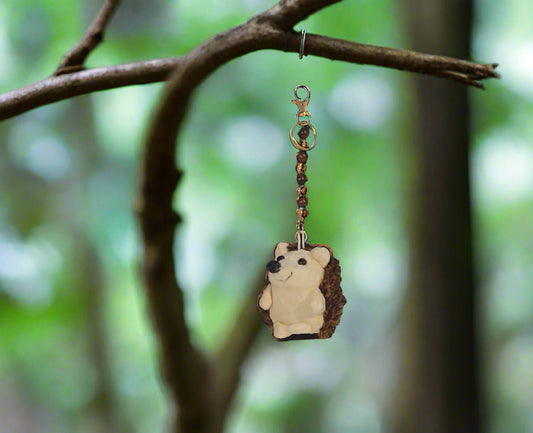 Hedgehog Plush Bag Charm