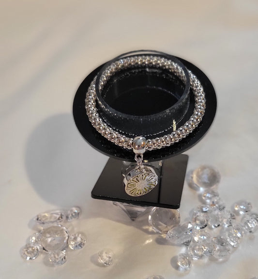 Silver and Gold Stretch Stackables