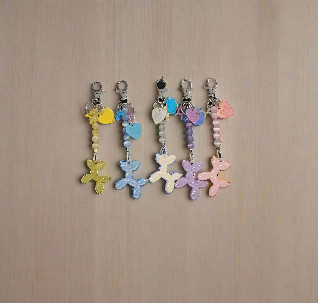 Balloon Dog Bag Chain
